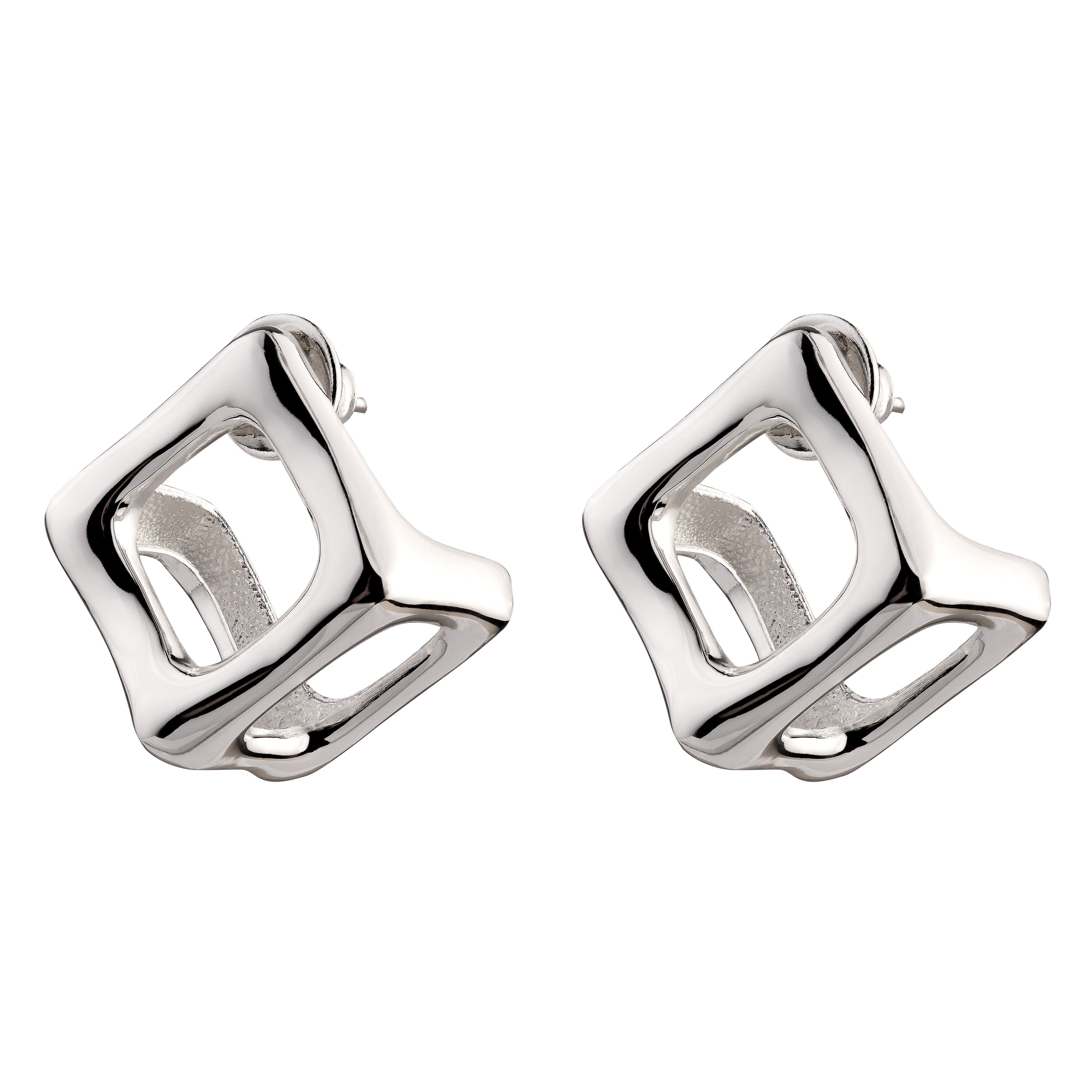 Medium Cube Revolution Earring