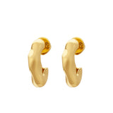 Small Blend Organic Hoop Earring